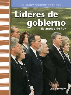 cover image of Líderes de gobierno de antes y de hoy Read-Along eBook